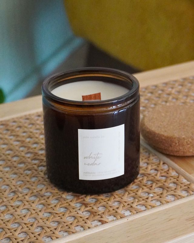 White Cedar Candle