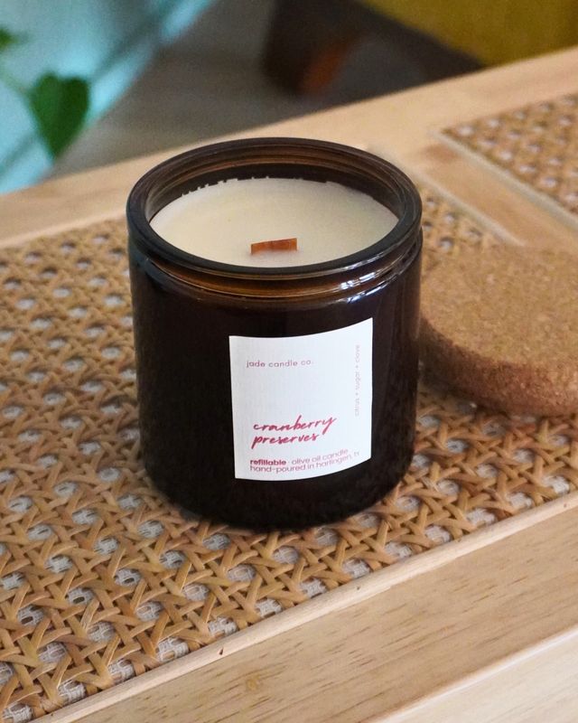Cranberry Preserves Candle