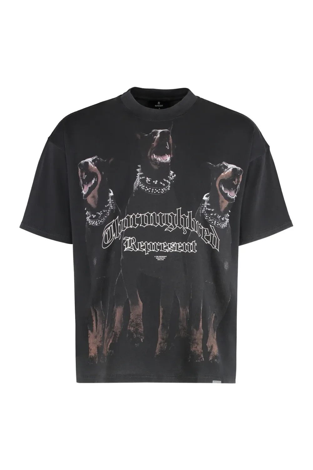 Represent Thoroughbred Crewneck T-Shirt – Vintage Black
