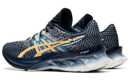 ASICS Women Novablast &#39;Pixel Noise - French Blue Champagne