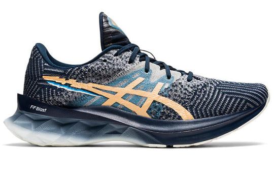 ASICS Women Novablast &#39;Pixel Noise - French Blue Champagne