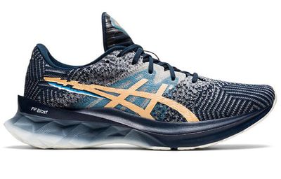 ASICS Women Novablast &#39;Pixel Noise - French Blue Champagne