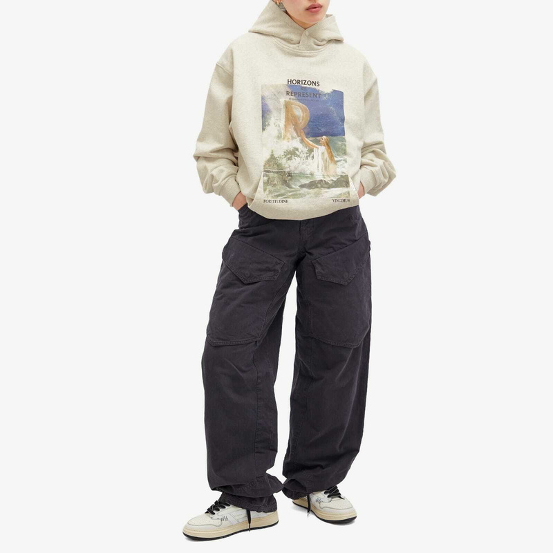 Represent Higher Truth Hoodie – Cream Marl