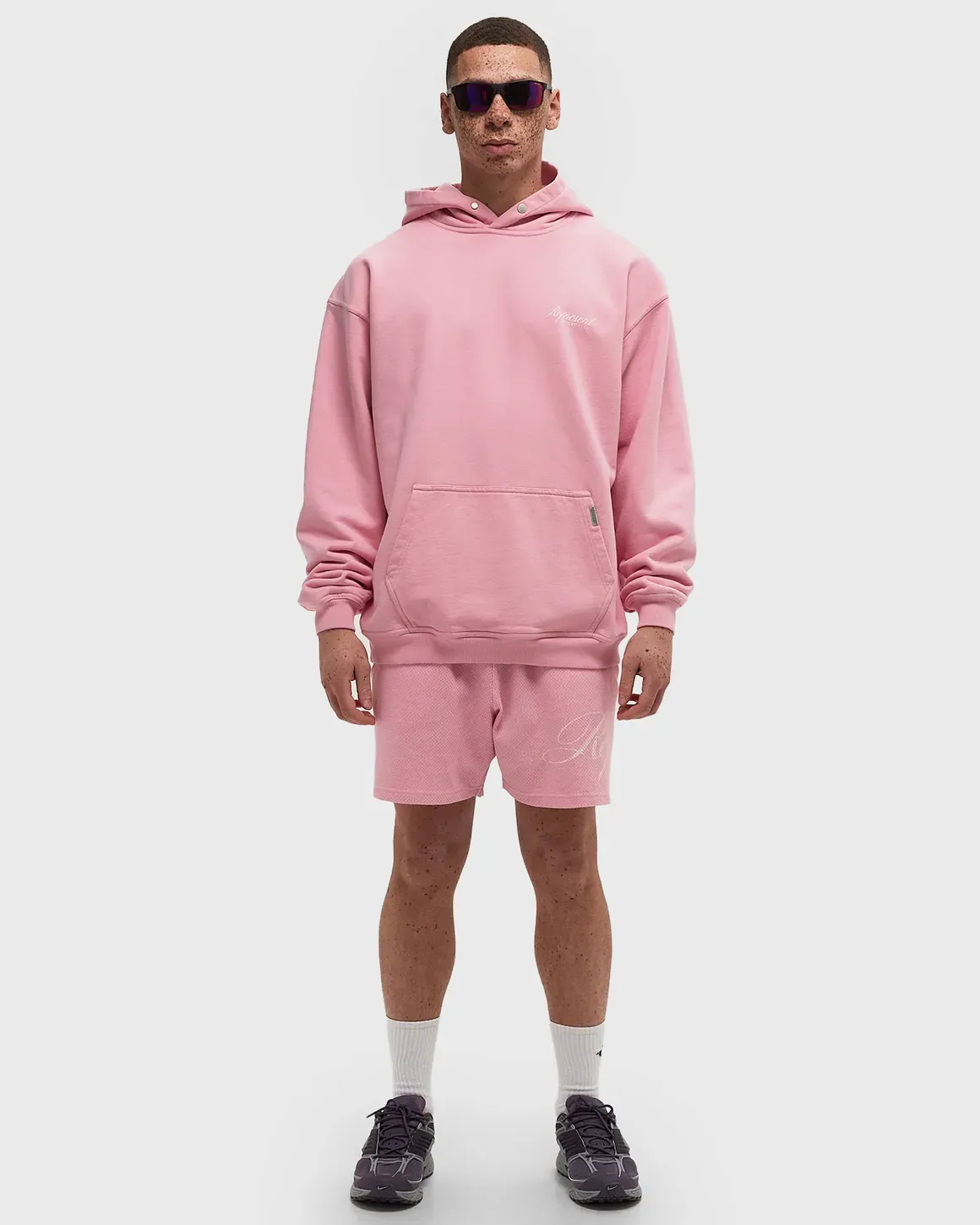 REPRESENT Owners’ Club Script Hoodie – Pink