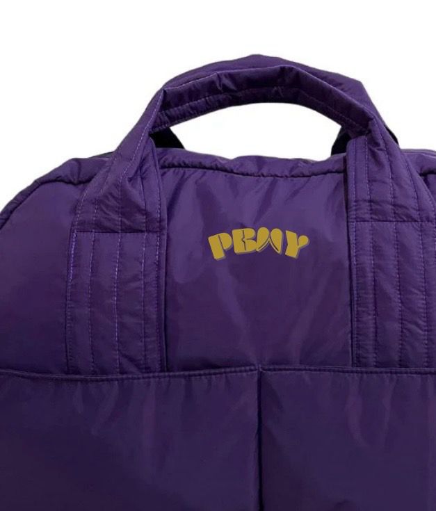 PBWY™️ Large Nylon Duffle Bright Sun - &quot;Peace Be With You&quot;