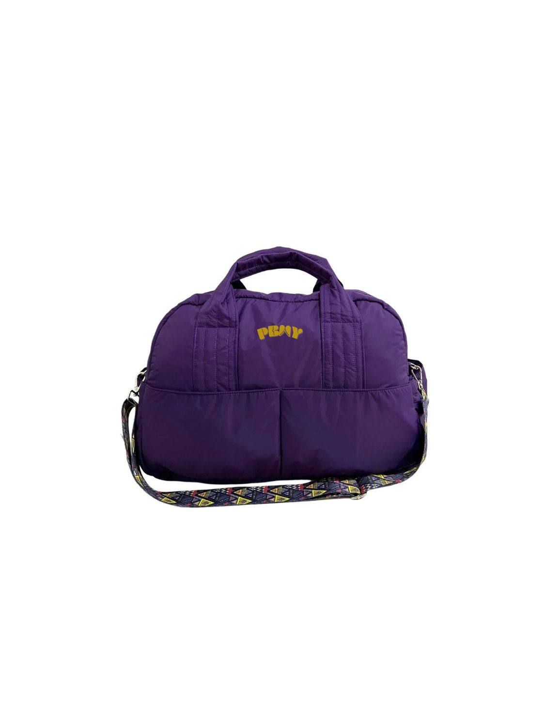 PBWY™️ Large Nylon Duffle Bright Sun - &quot;Peace Be With You&quot;