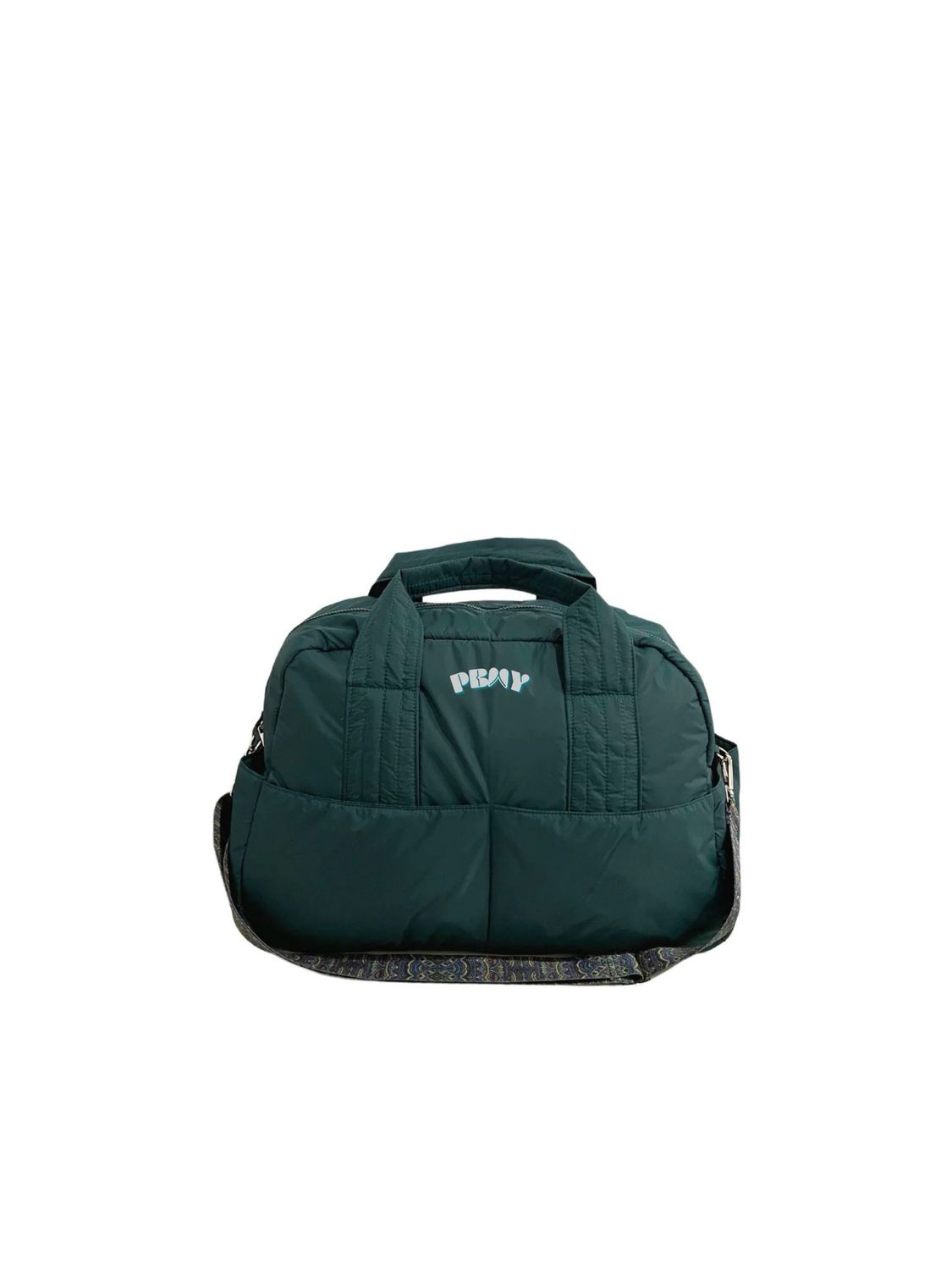 PBWY™️ Large Nylon Duffle Envy Green - &quot;Peace Be With You&quot;