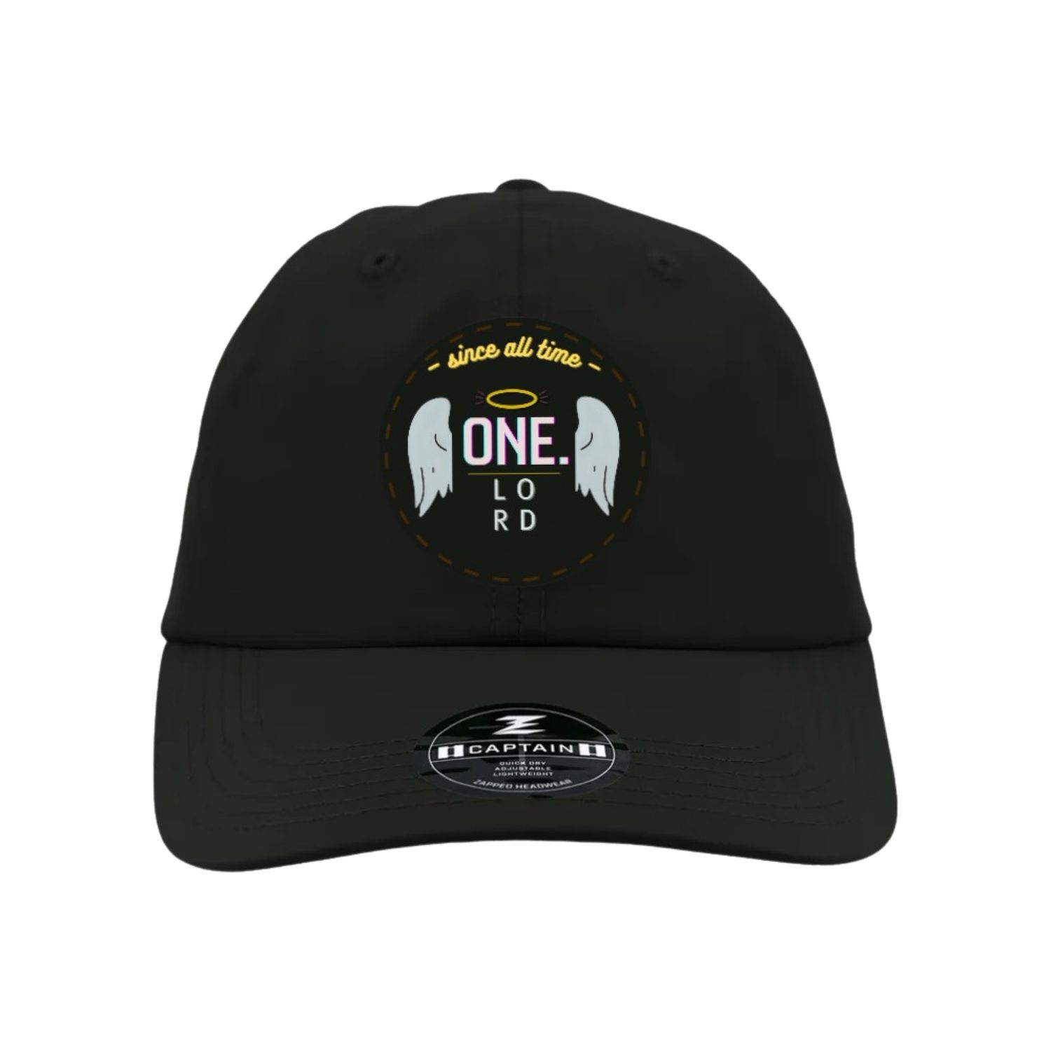 PBWY™ — “one-LORD” Halo Dad Hat with Leather Patch