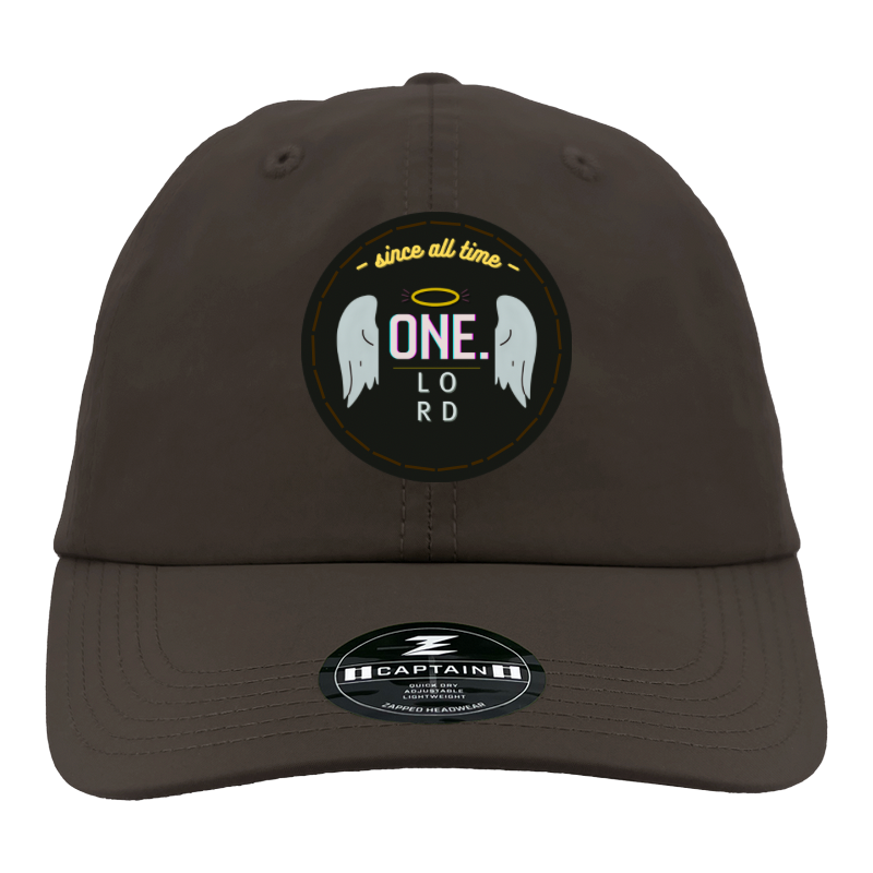 PBWY™ — “one-LORD” Halo Dad Hat with Leather Patch