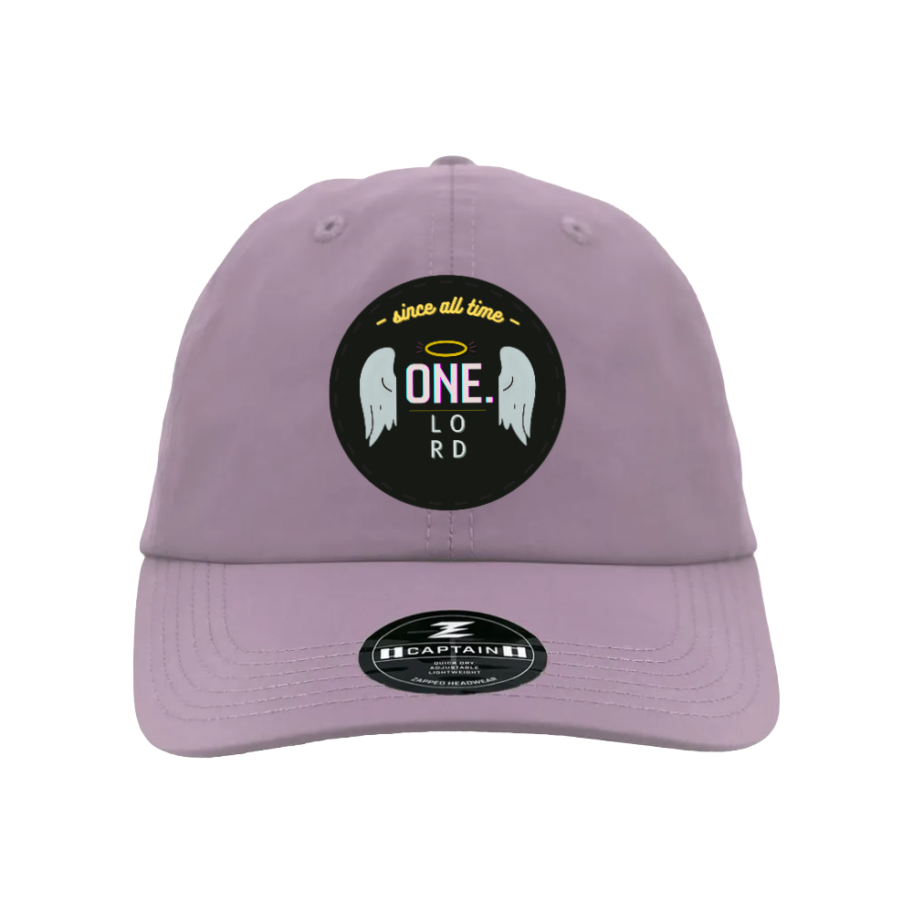PBWY™ — “one-LORD” Halo Dad Hat with Leather Patch
