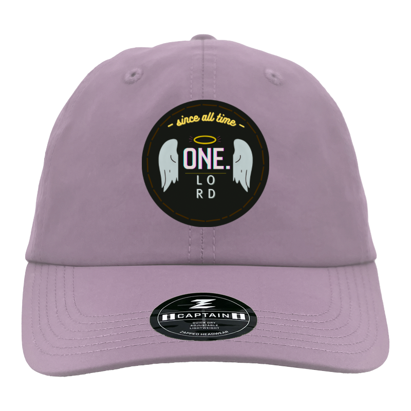 PBWY™ — “one-LORD” Halo Dad Hat with Leather Patch