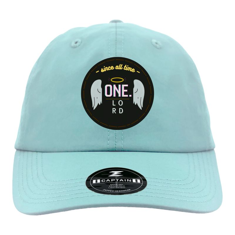 PBWY™ — “one-LORD” Halo Dad Hat with Leather Patch