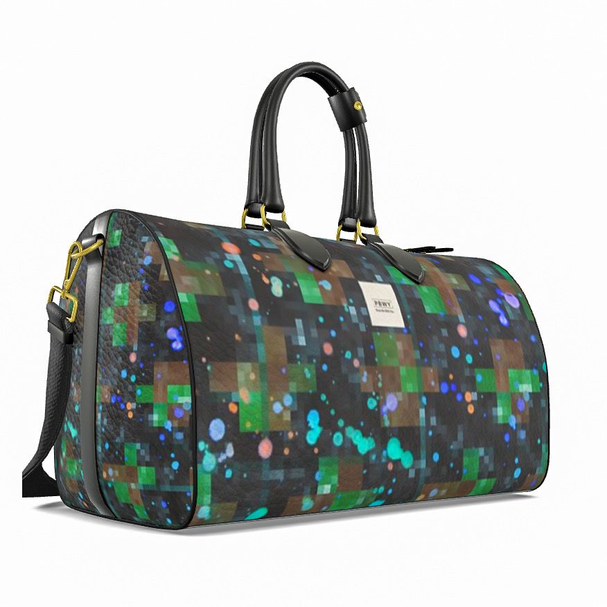 PBWY™ Fourth Watch — Large Nappa Duffle in Midnight / Noir / Halo