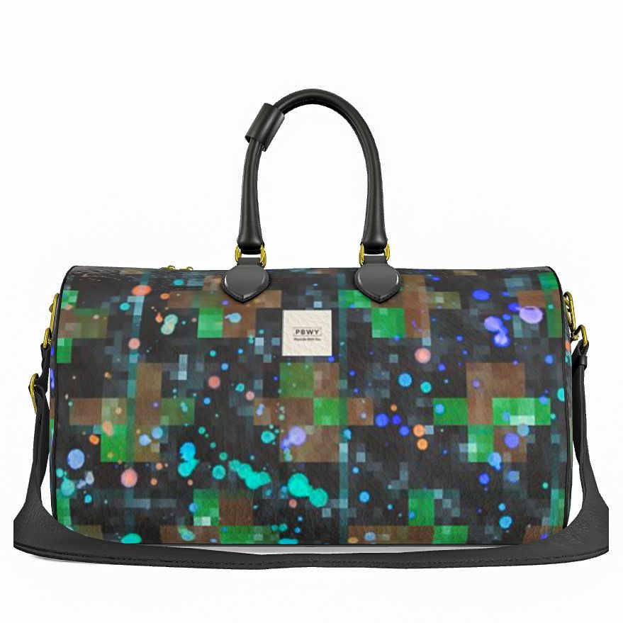 PBWY™ Fourth Watch — Large Nappa Duffle in Midnight / Noir / Halo