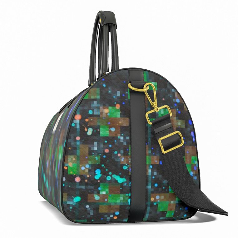 PBWY™ Fourth Watch — Large Nappa Duffle in Midnight / Noir / Halo