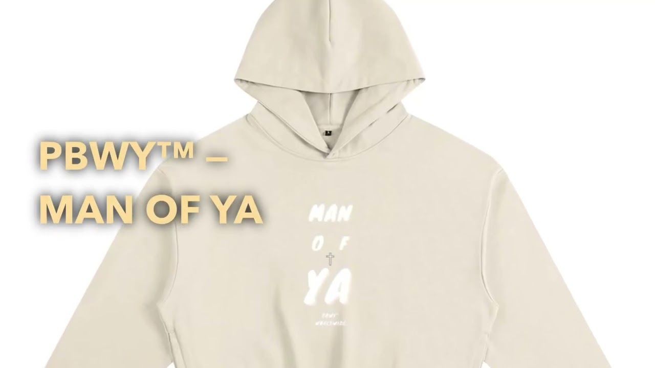 PBWY™ Man of Ya — Heavyweight Fleece Joggers in Apricot