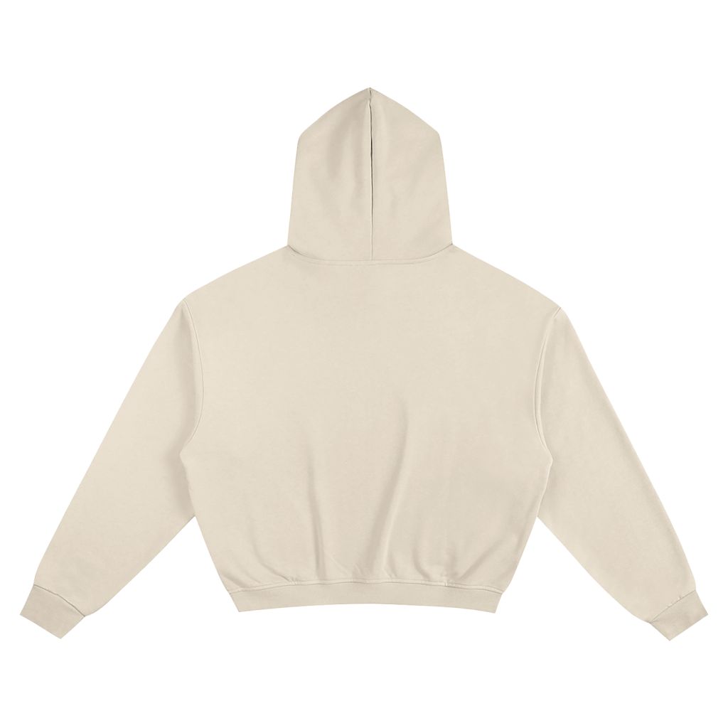 PBWY™ Woman of Ya — Heavyweight Fleece Hoodie in Apricot
