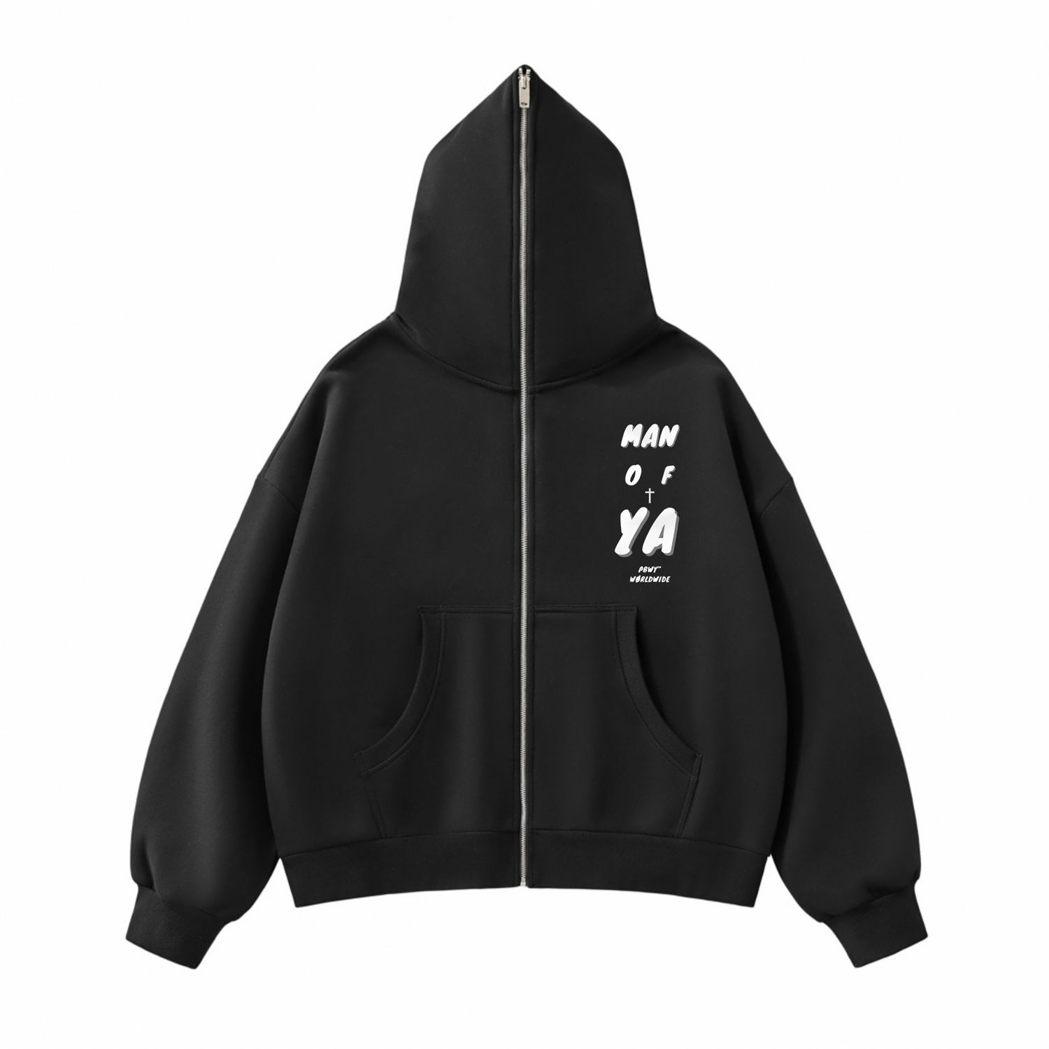 PBWY™ Man of Ya — Signature Zip Hood