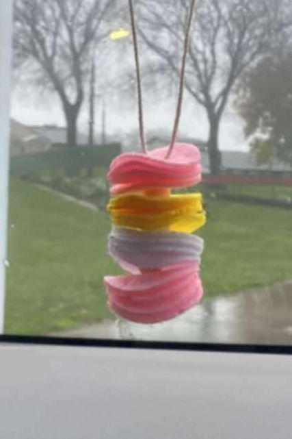 Air Freshener: Pink and Yellow