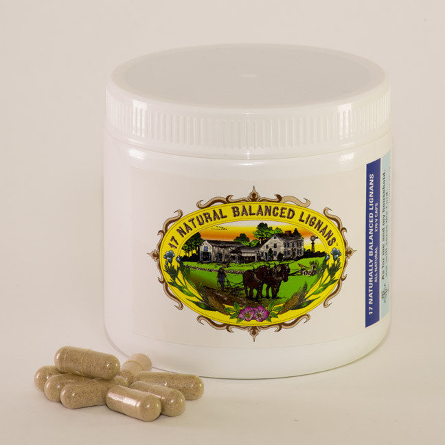 FLAX HULL LIGNAN CAPSULES (3 Month)