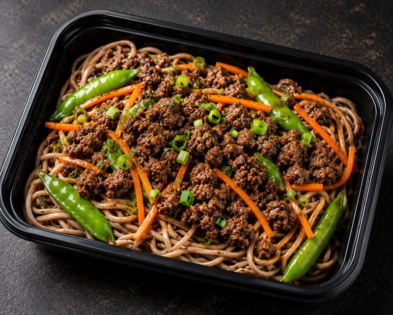 Seasame Ginger Noodle Bowl