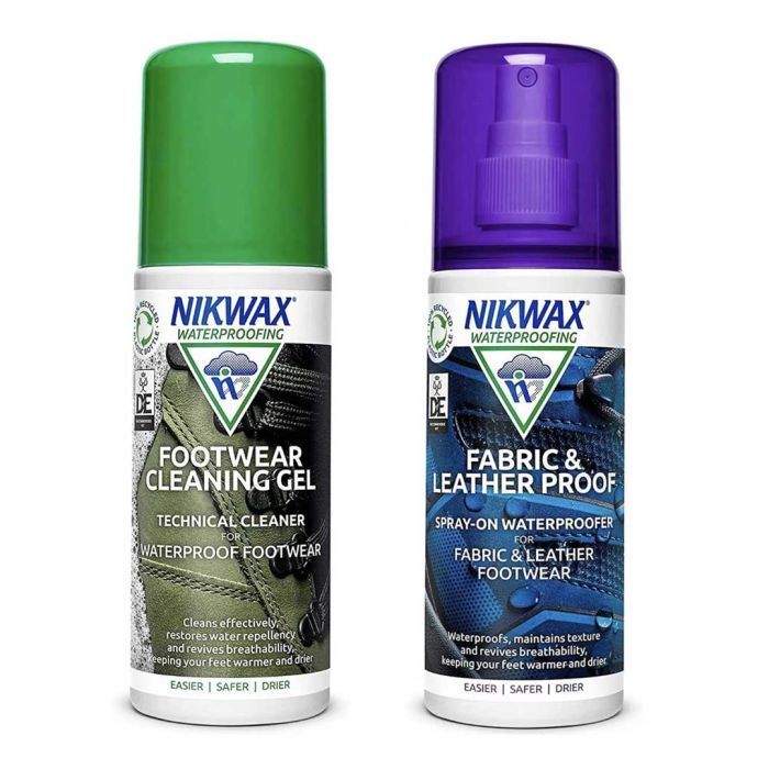 NIKWAX FOOTWEAR CLEANING GEL/FABRIC & LEATHER PROOF [12] SINGLE