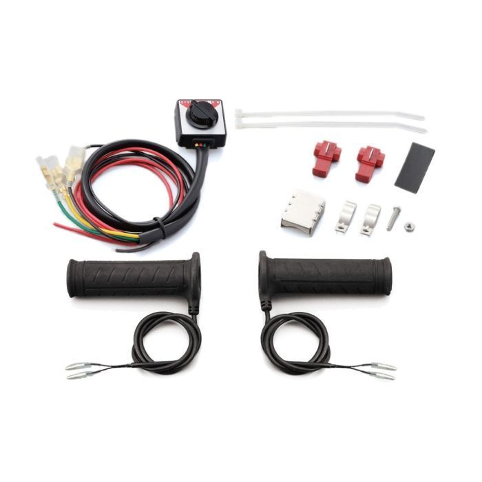 DAYTONA HEATED GRIPS CLOSED END 12v FOR 7/8" BARS [86607]