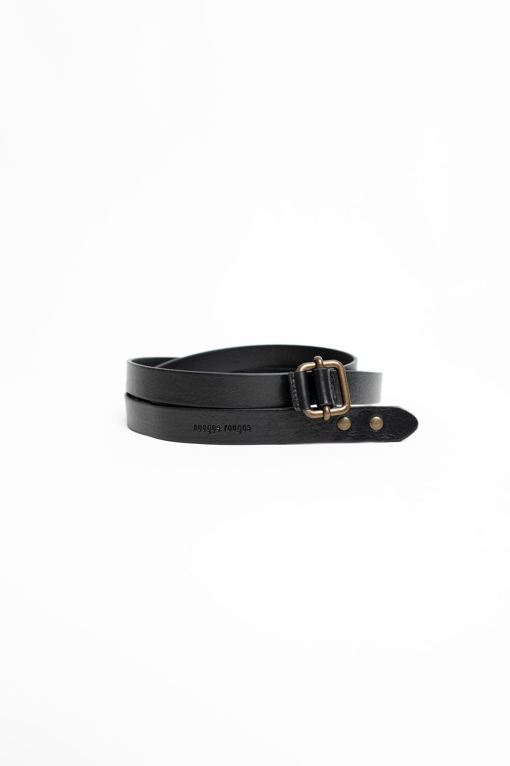 Aether - Leather Slim Belt