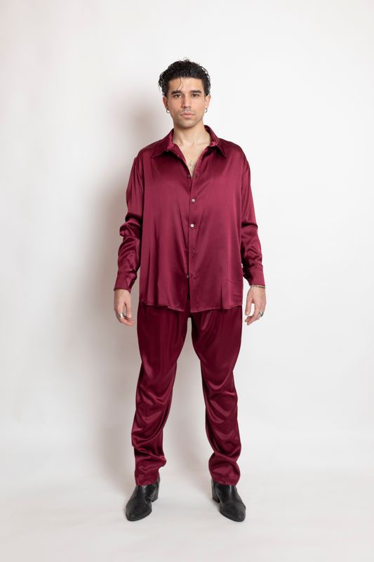 Lucifera - Rouge Shirt Amaranto