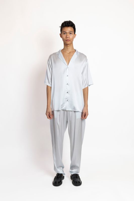 Asmodea - Bowling Shirt Ice Grey