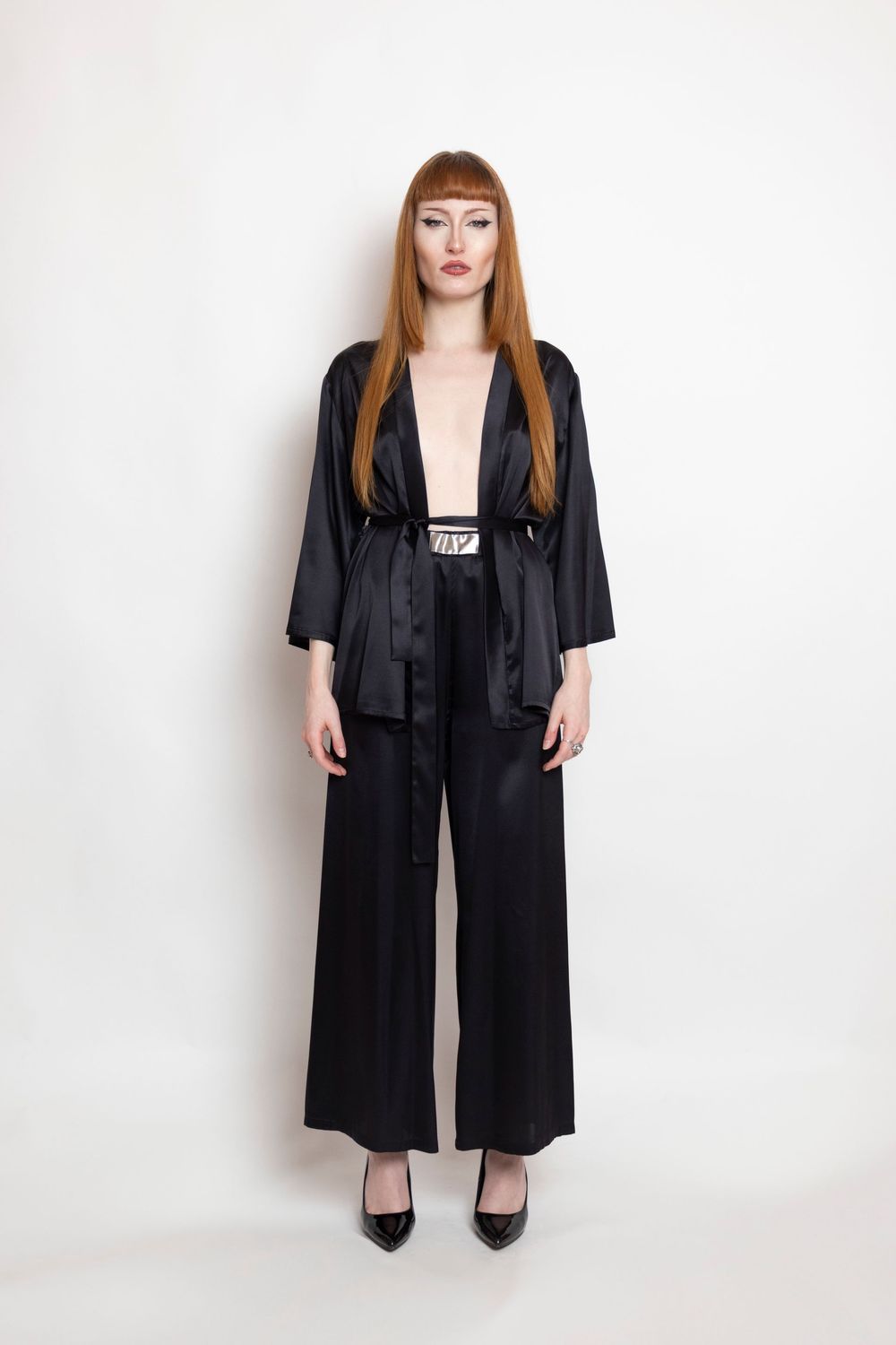 Lilith - Geisha Kimono Black, taglia: xs