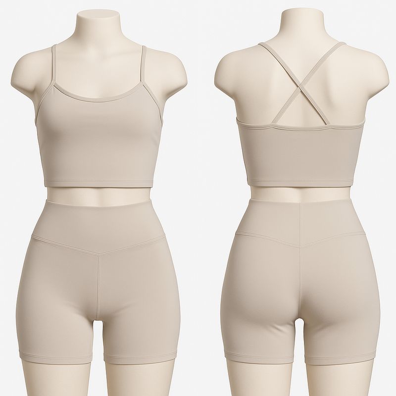 Setje van een topje en shortje