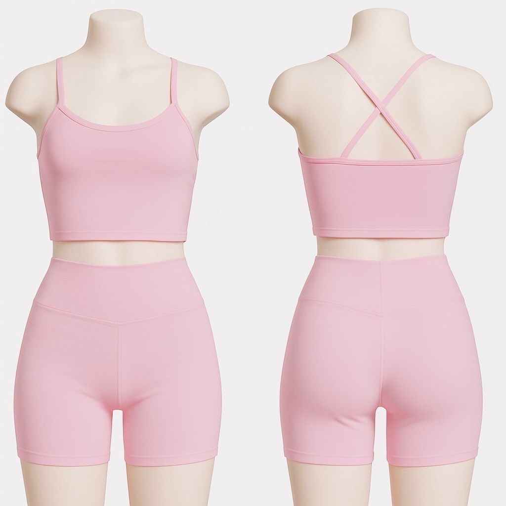 Setje van een topje en shortje