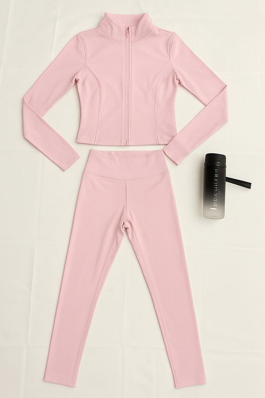 Setje van een legging en een top met lange mouwen