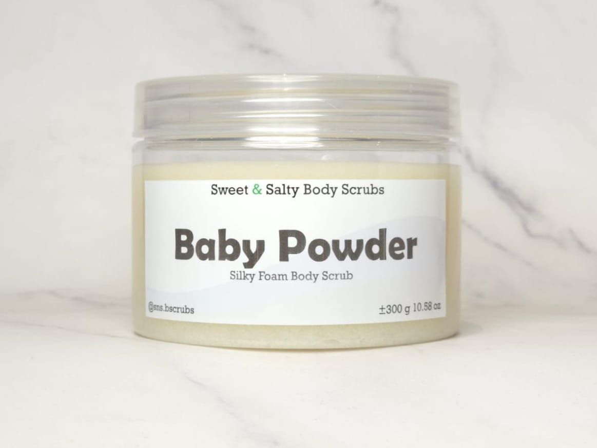 Baby Powder - Silky Foam Body Scrub