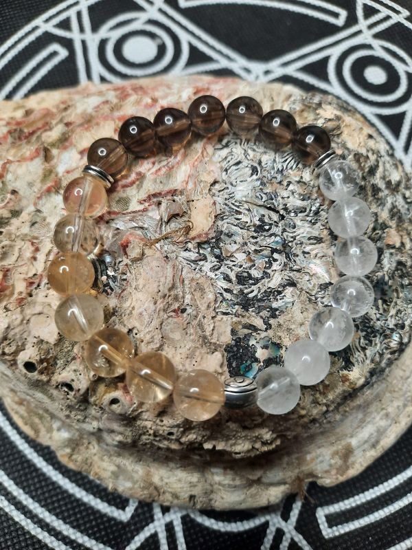 Bracelet étudiant 8mm pierre naturel fait main