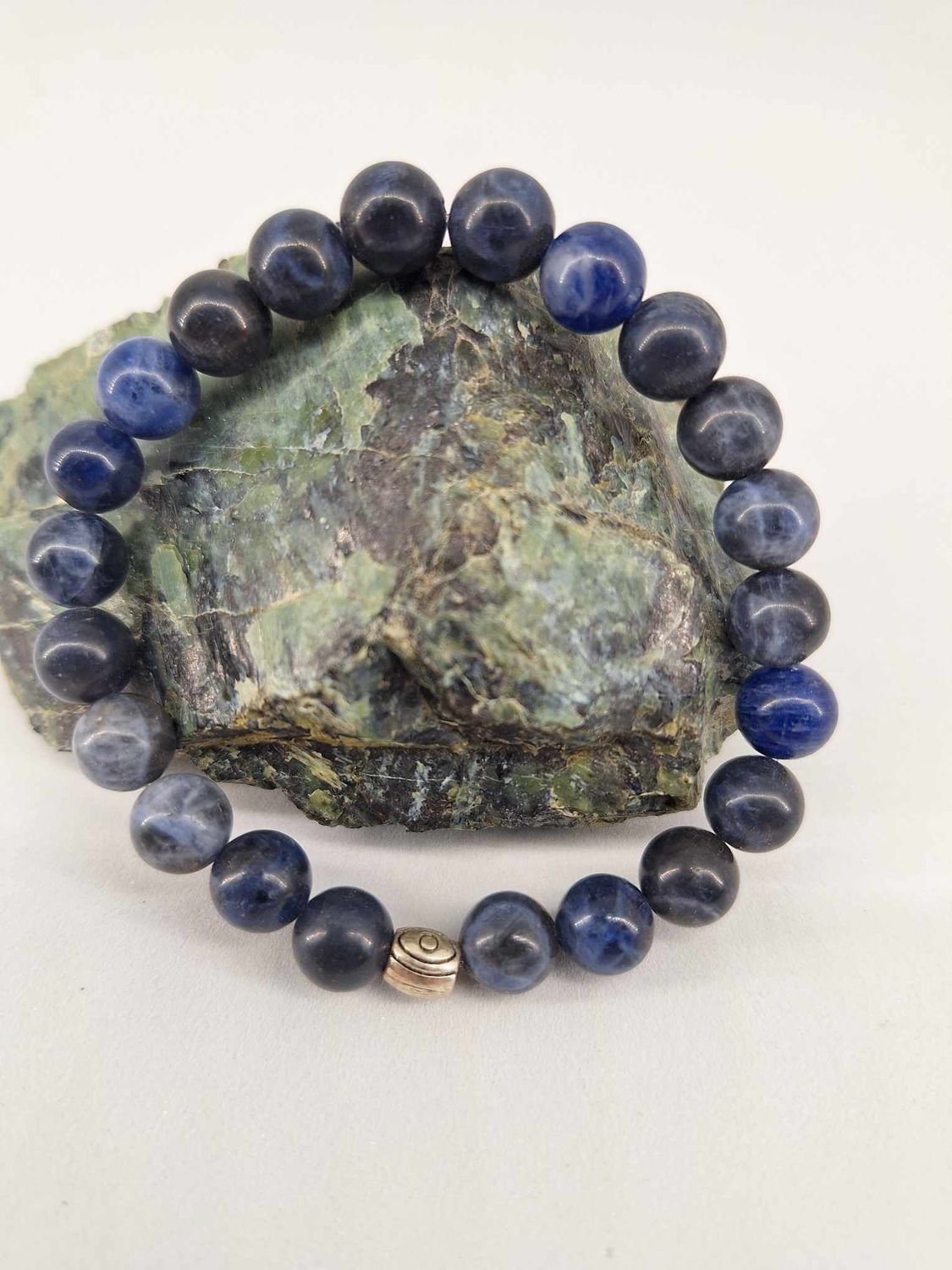 Bracelet Sodalite 8mm pierre naturel fait main