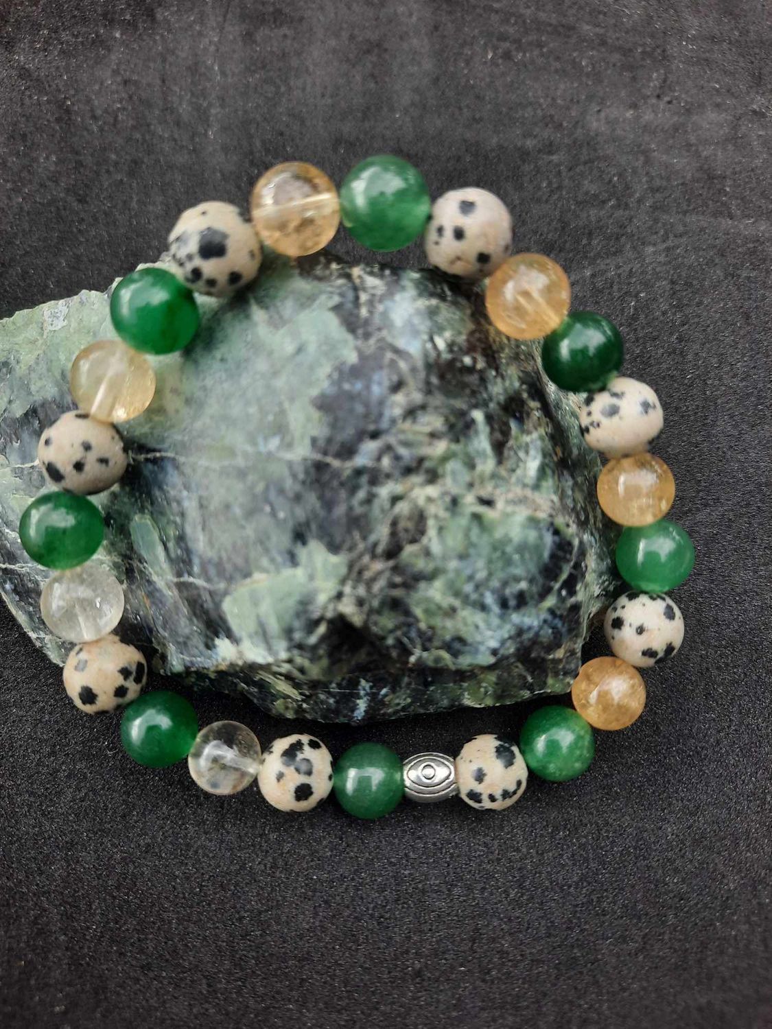 Bracelet Stress pierre naturel fait main