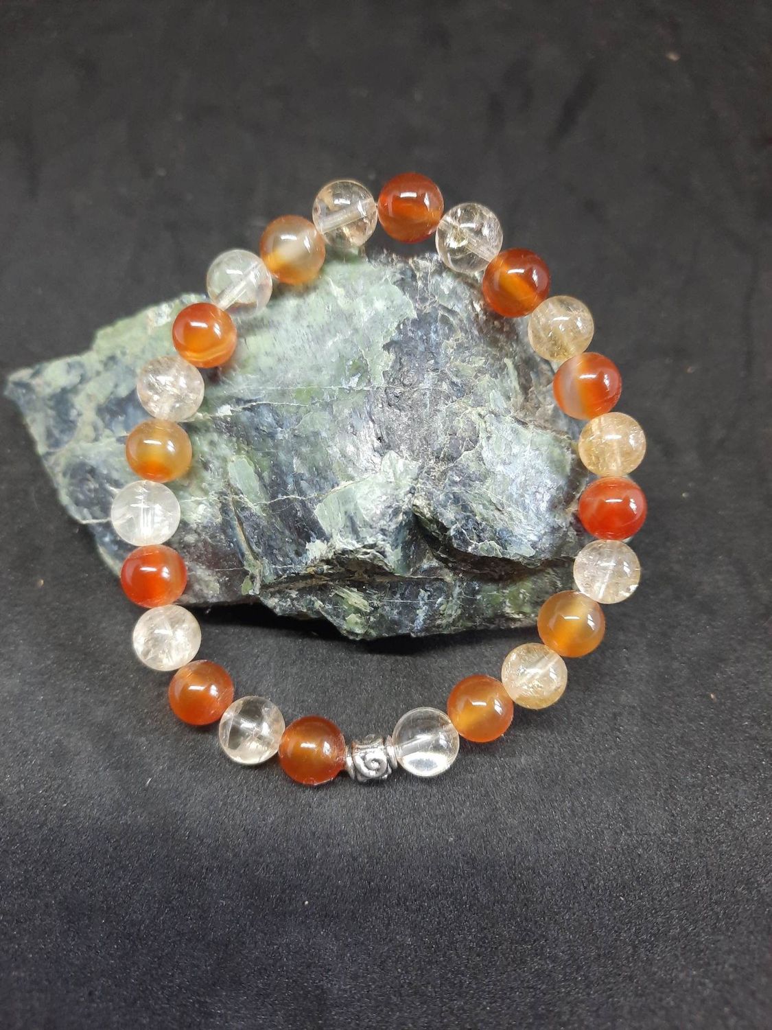 Bracelet Vitalité 8mm pierre naturel fait main