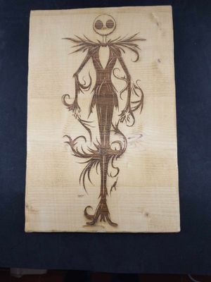 Pyrogravure laser
