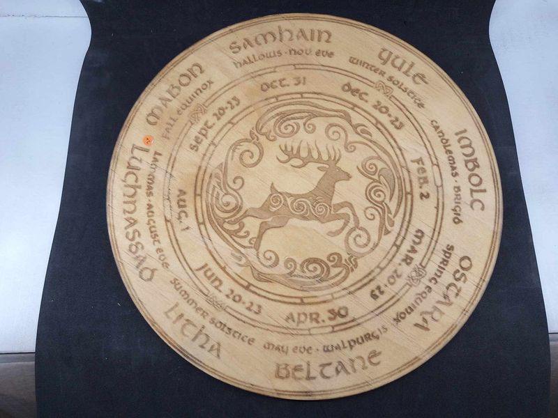 Pyrogravure laser sur bois