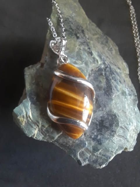 Pendentif Œil de tigre