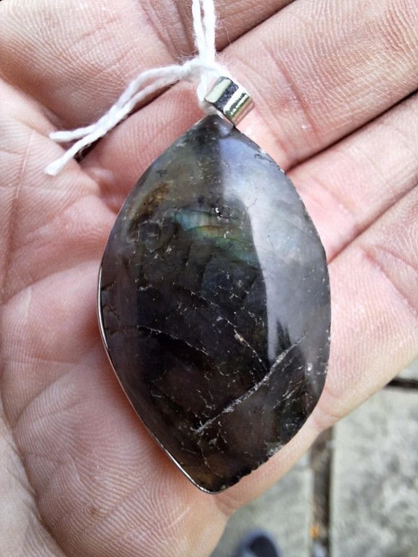 Pendentif Labradorite pierre naturel ( F )