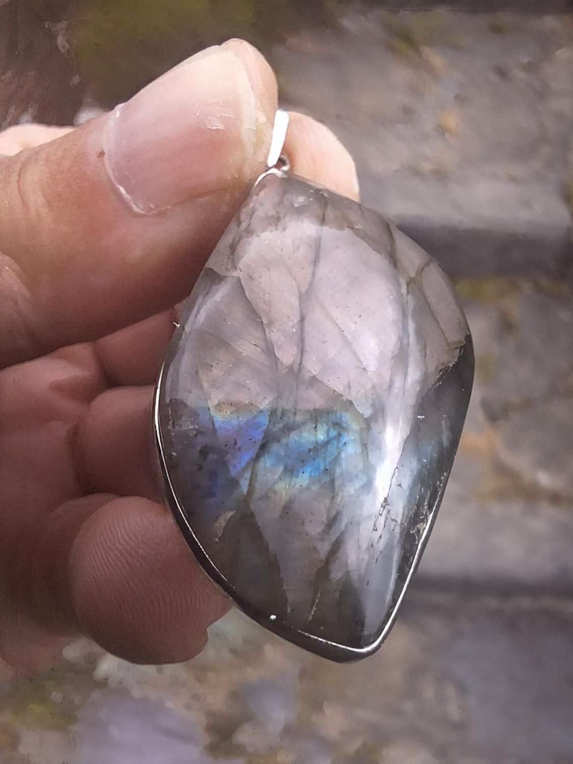 Bracelet Labradorite pierre naturel ( J )