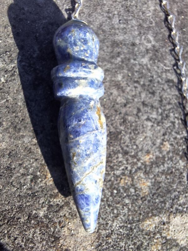 Pendule Sodalite pierre naturel