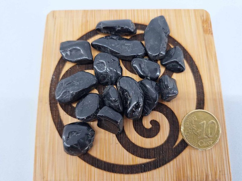 Pierre roulée Tourmaline noir pierre naturel