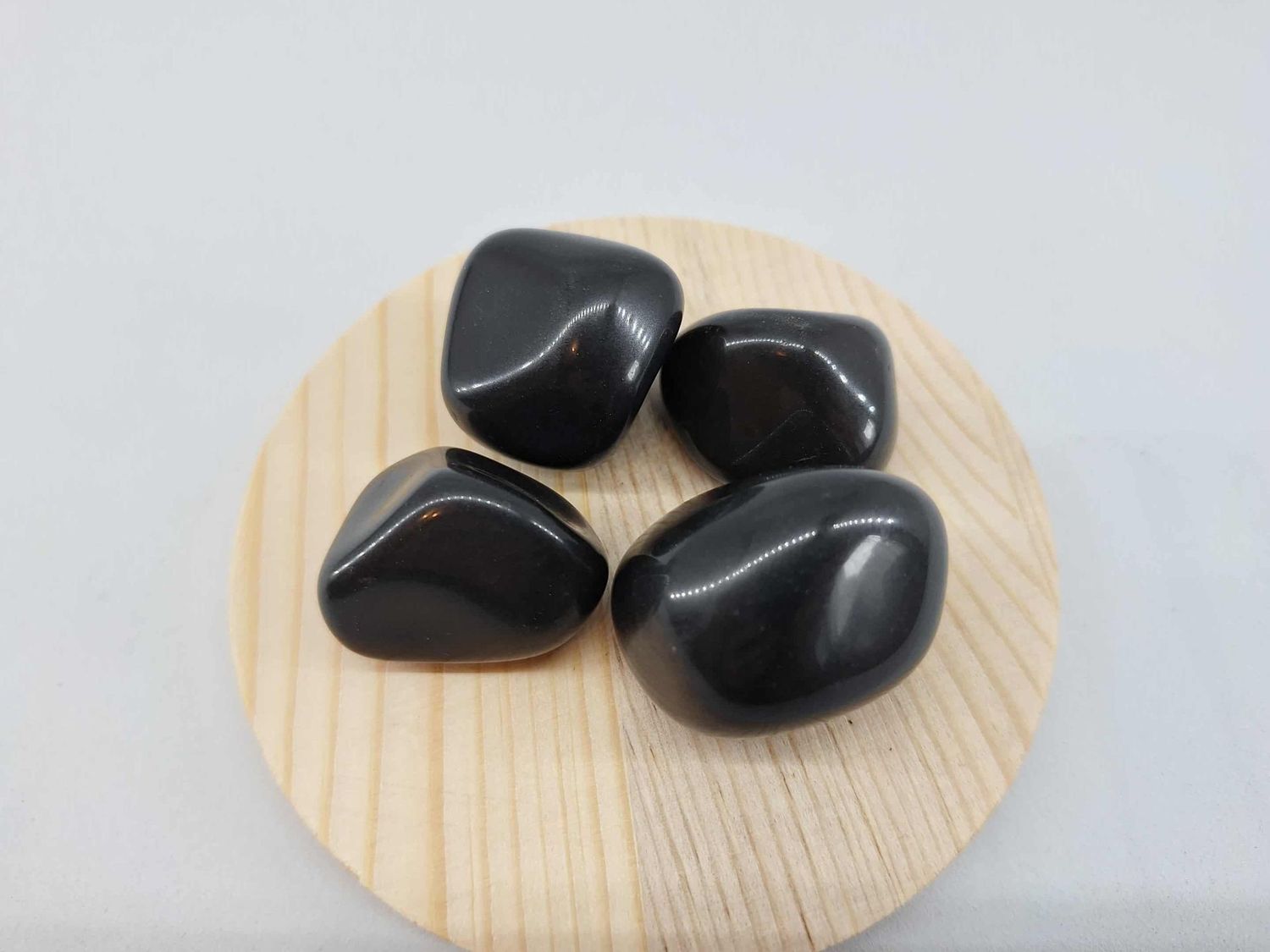 Pierres roulées Onyx ( Agate noir) pierre naturel