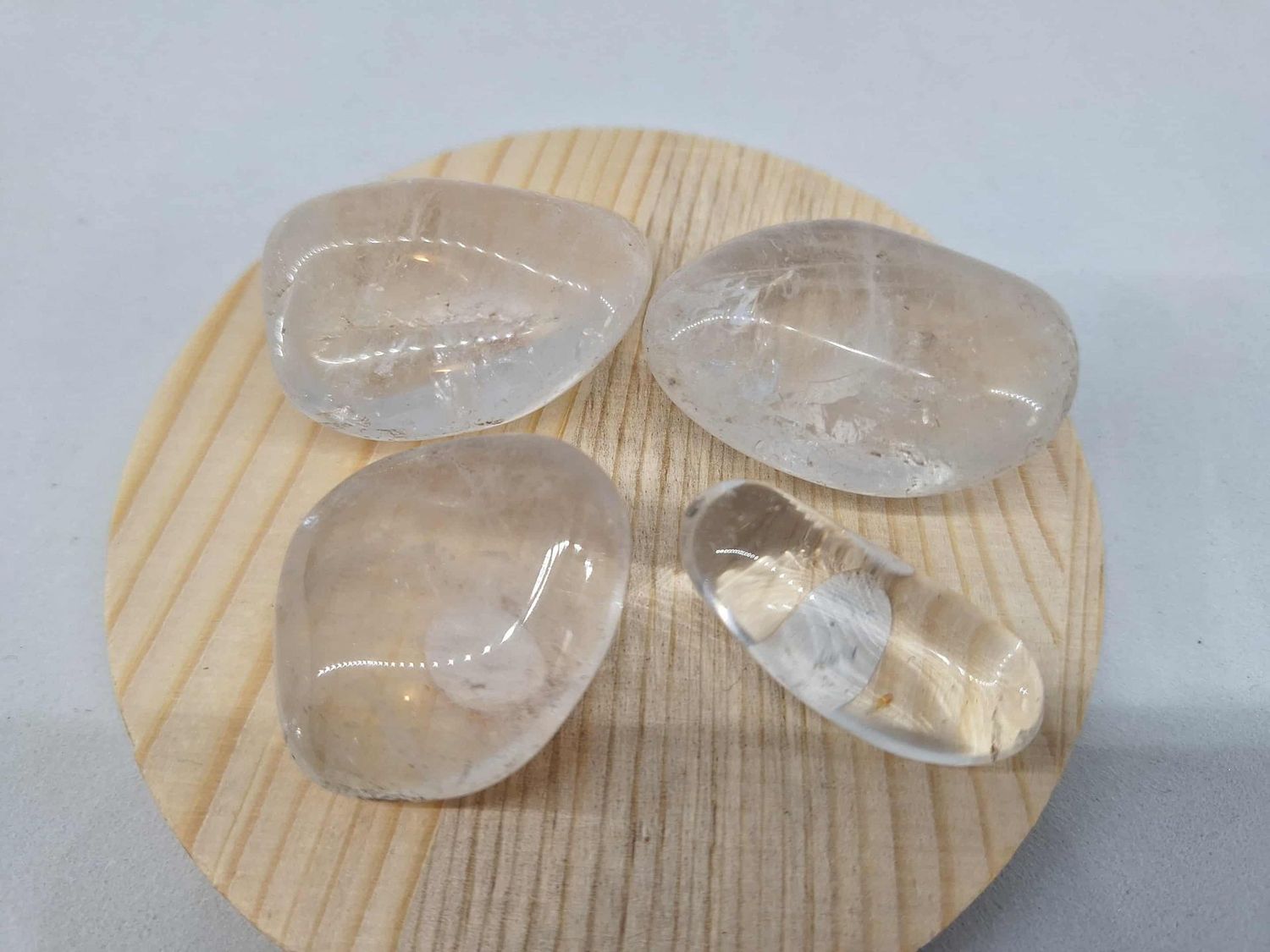 Pierre roulée Cristal de roche pierre naturel