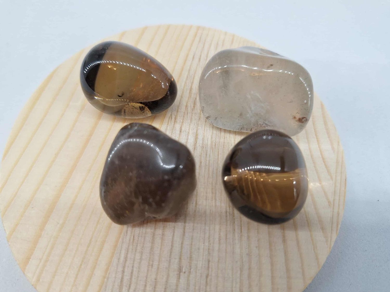 Pierre roulée Quartz fumée pierre naturel
