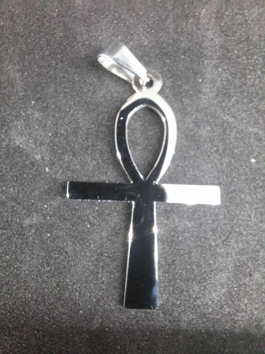 Pendentif Croix Ankh Acier inoxydable